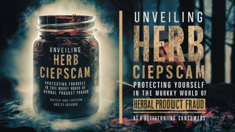 Unveiling Herb Ciepscam: Protecting Yourself in the Murky World of Herbal Product Fraud